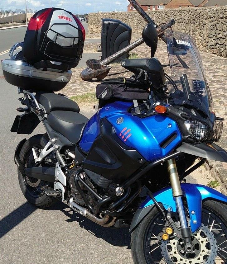 Yamaha XT1200Z Super Tenere rear fender splash guard 2010-20 *DEFECTIVE ITEM