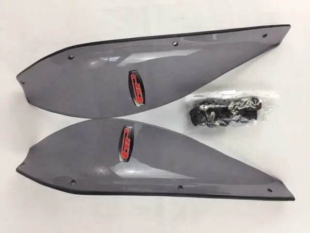 Honda CRF250 Rally Leg Guards Leg Wind Deflectors Smoke 17-20
