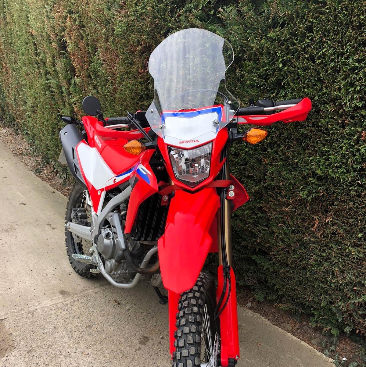 CRF250L CRF300L Windscreen Clear 48 cm 2012-2026