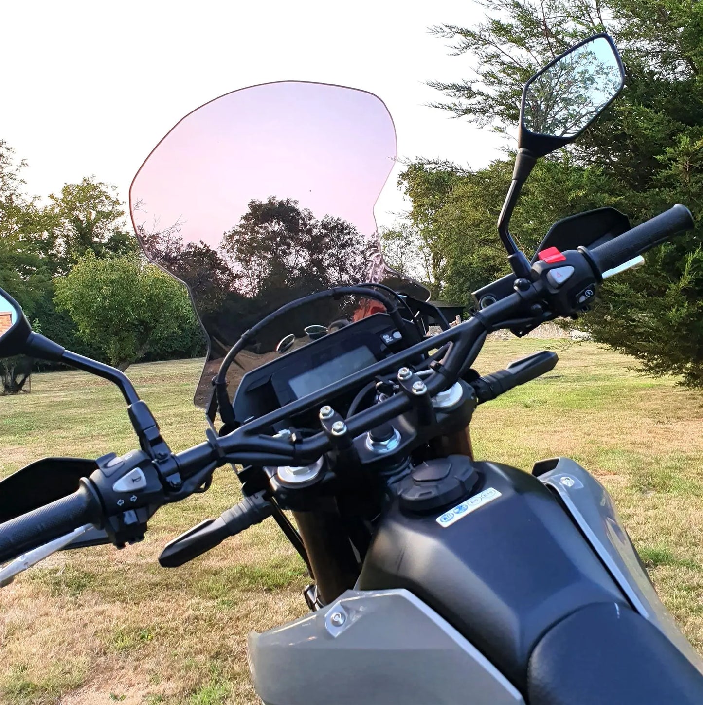 CRF300L CRF250L Windscreen Smoke 48 cm 2012-2026