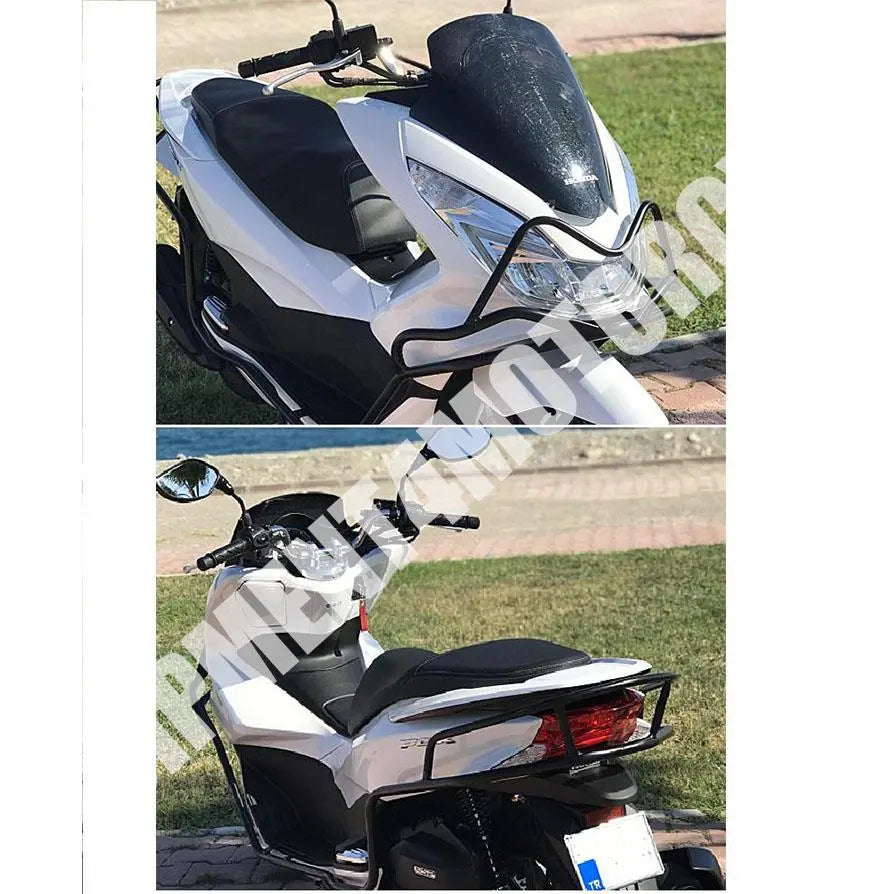 Honda PCX 125 full crash bars cover bumper guards protectors 2014-17