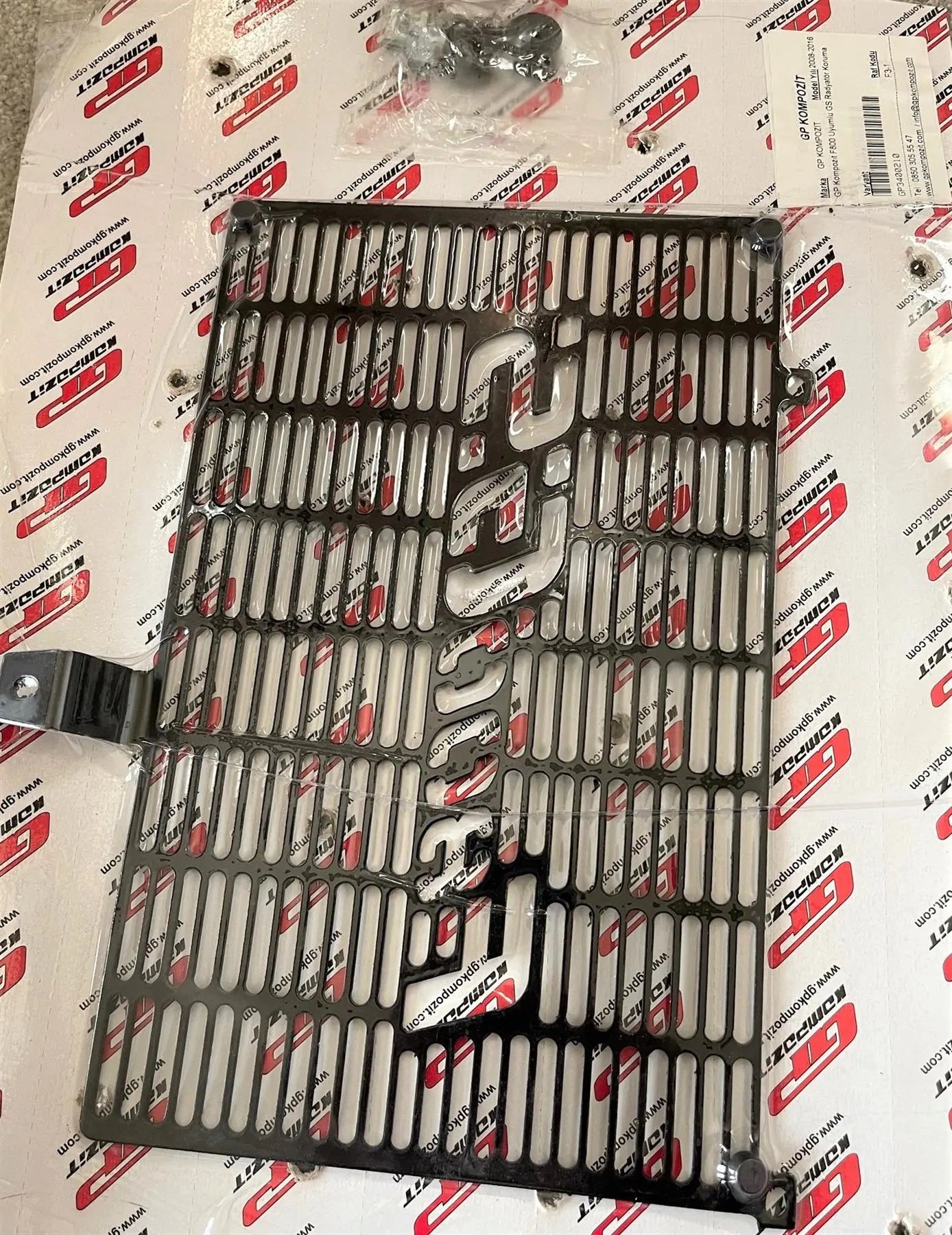 BMW F800GS radiator guard 2008-17