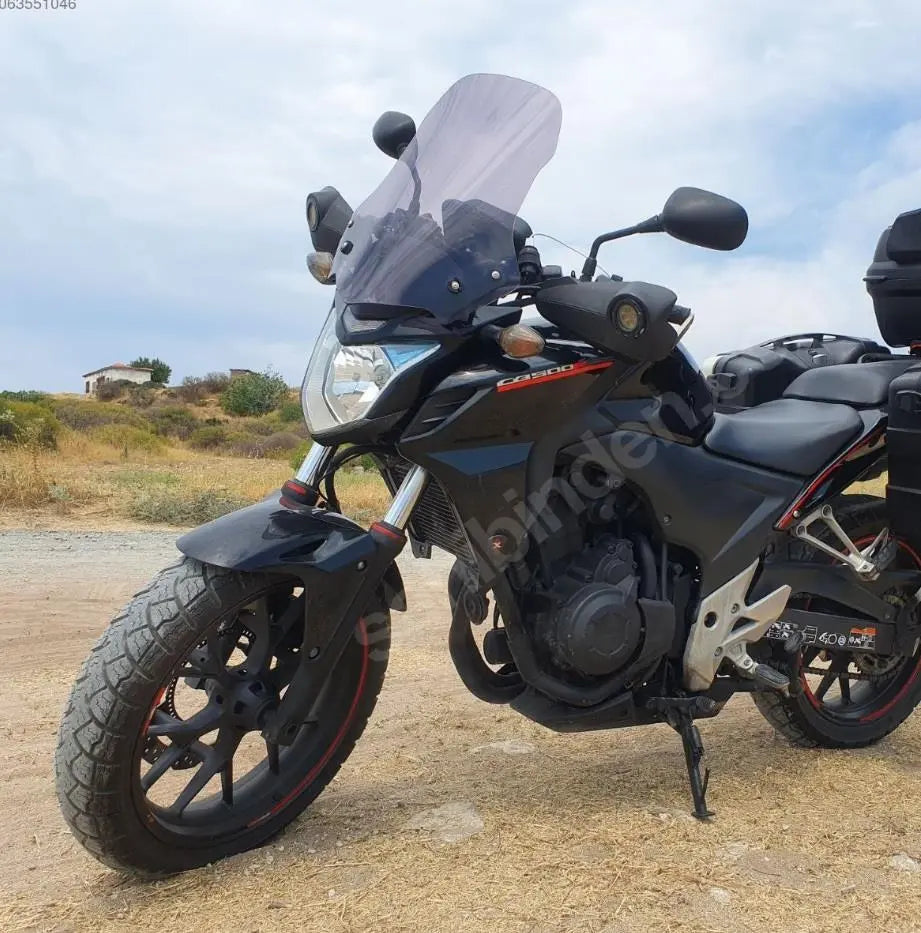 Honda CB500F windscreen 49 cm touring smoke 13-18 ONLY