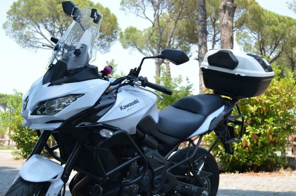 Kawasaki Versys 650 pannier and rear rack full set 2015-2020