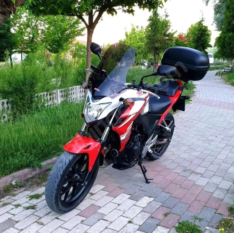 Honda CB500F windscreen 49 cm touring smoke 13-18 ONLY