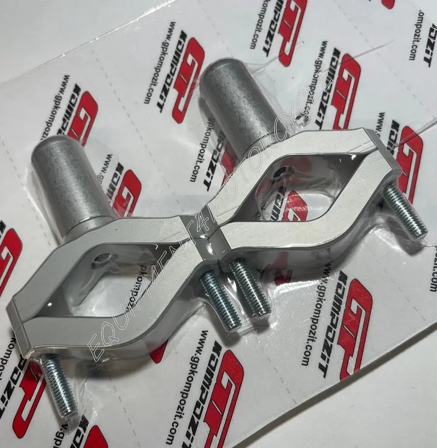 Motorcycle Spot/Fog Light Mount Brackets Pair