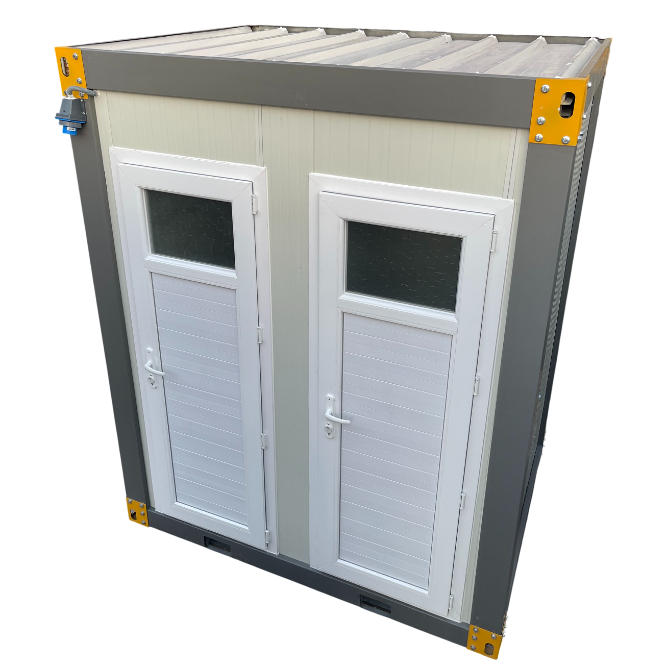 Portable Double Toilet Block | Prefabricated WC Units | Fully Insulated Toilet Cabins