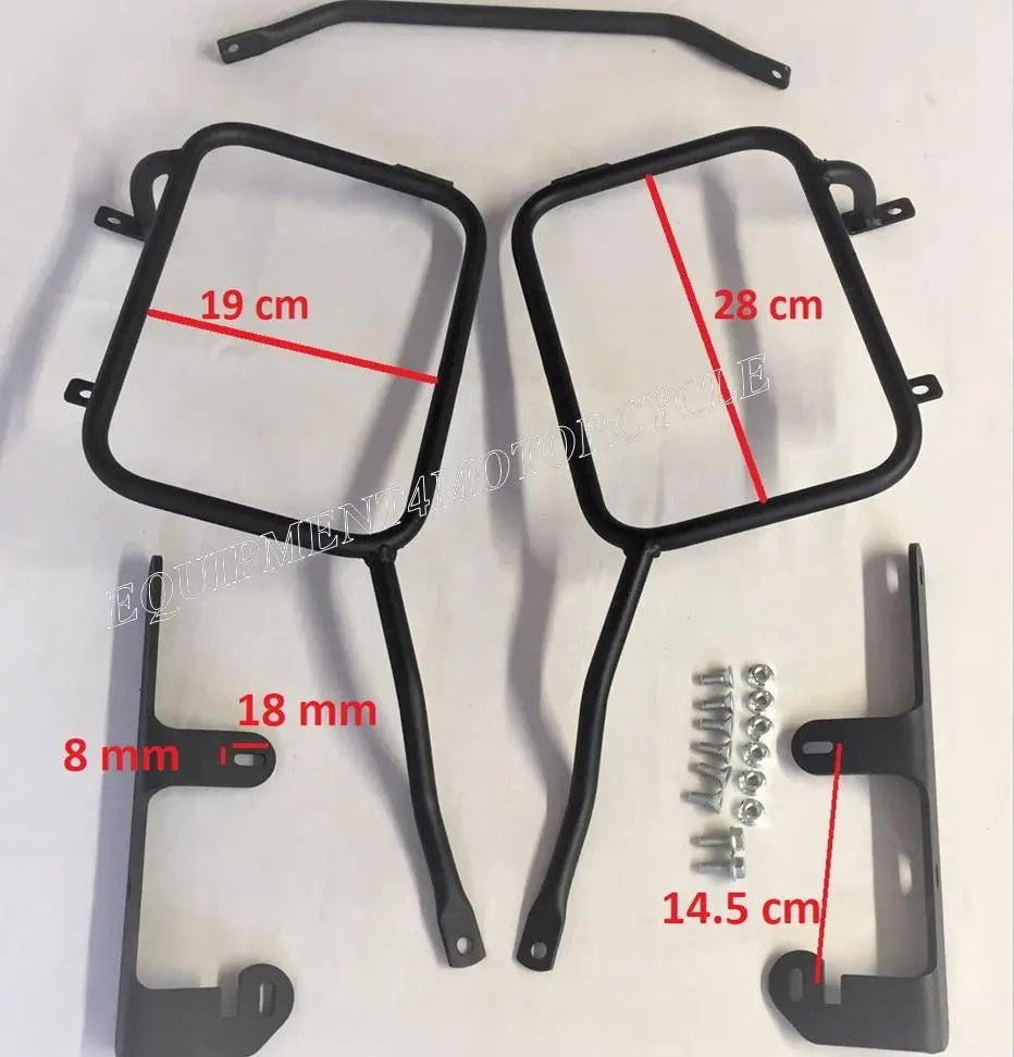 Honda NC750X pannier racks pair 12-20