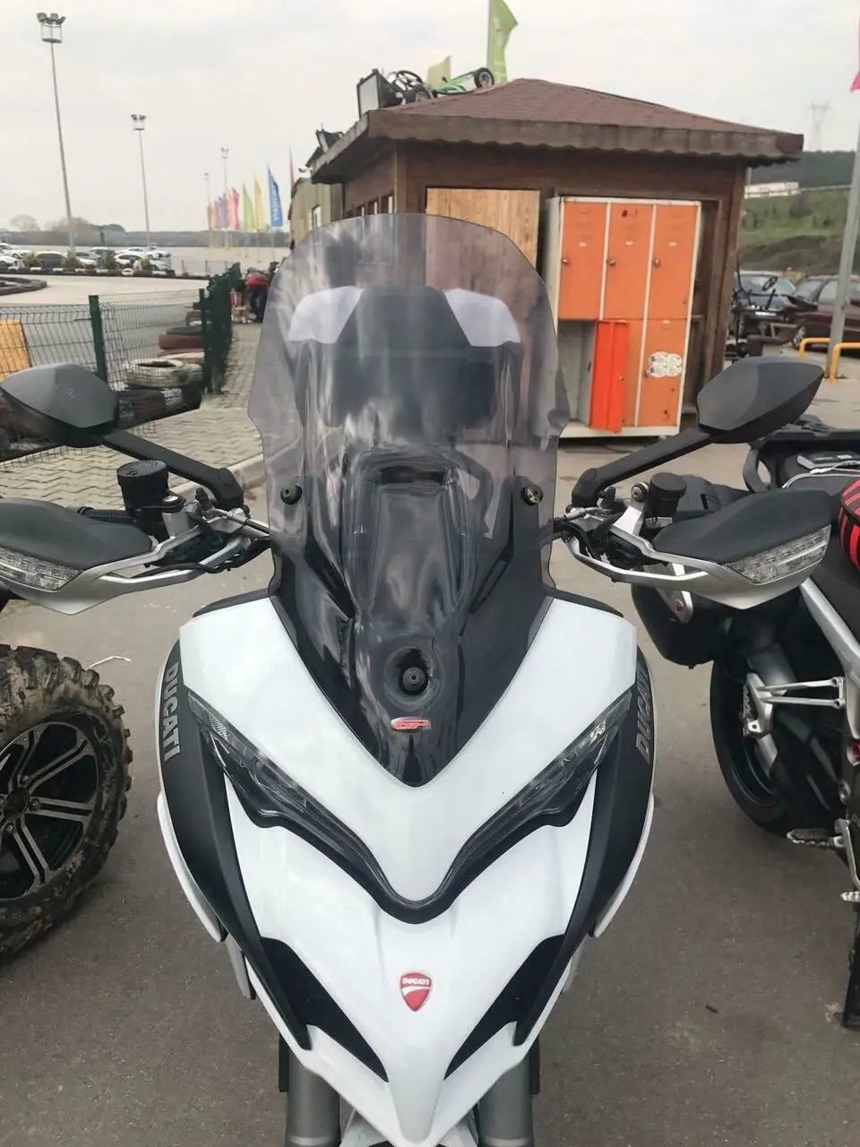 Ducati Multistrada 1200 touring windscreen 60 cm fits 2015-18 model year