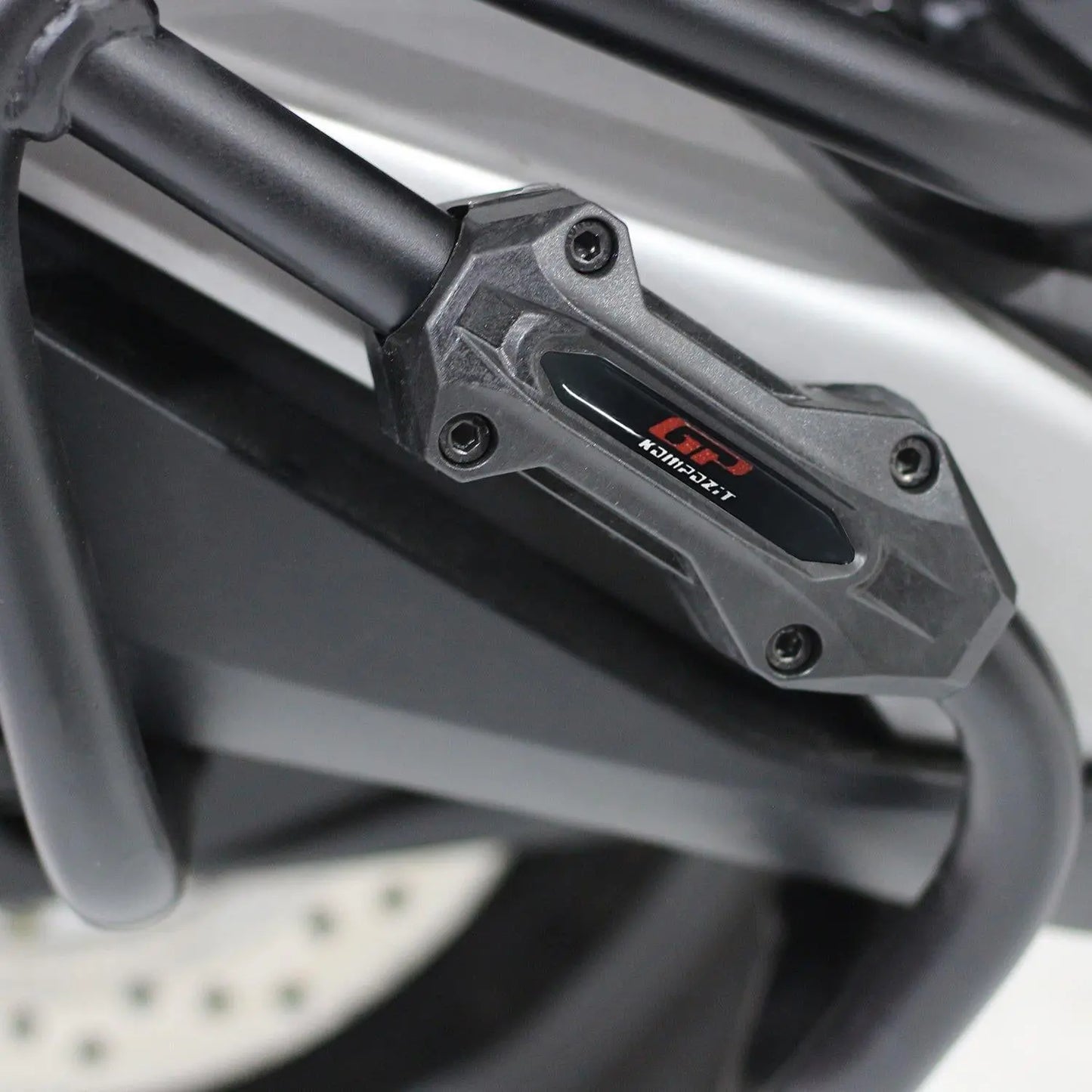 Honda Forza 300/350 exhaust guard+slider protection 2018-2024