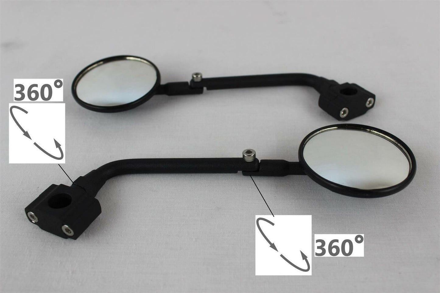 Yamaha blind spot extension convex mirror *Fits 10 MM main mirror leg