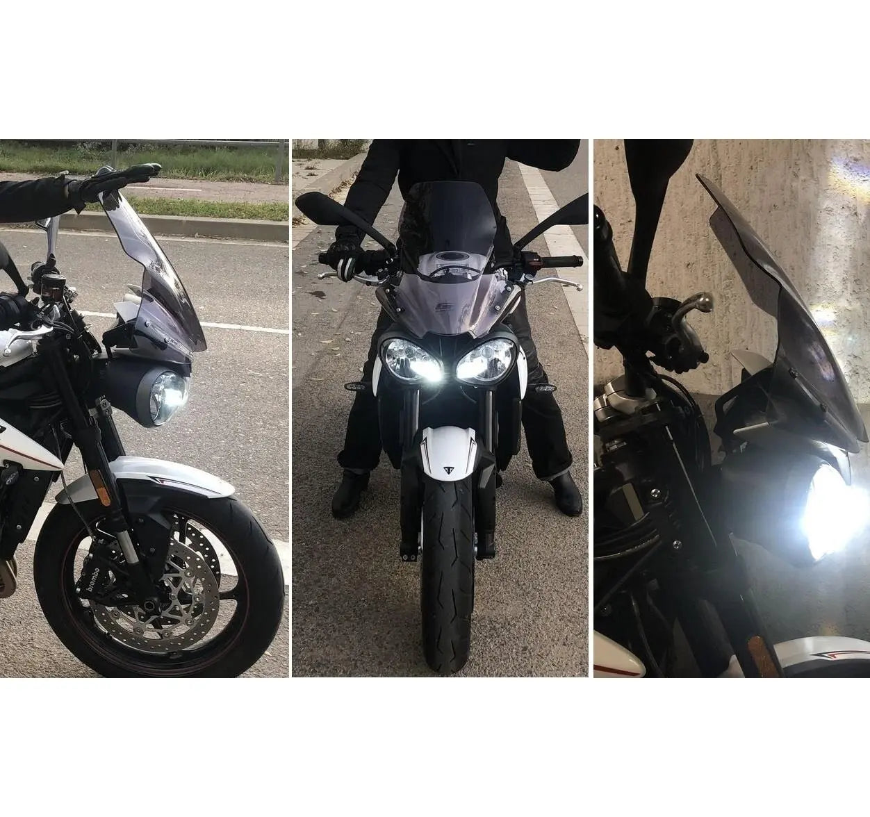 Triumph Street Triple R/RS/S660 17-19/Speed Triple 18-20 windscreen Smoke