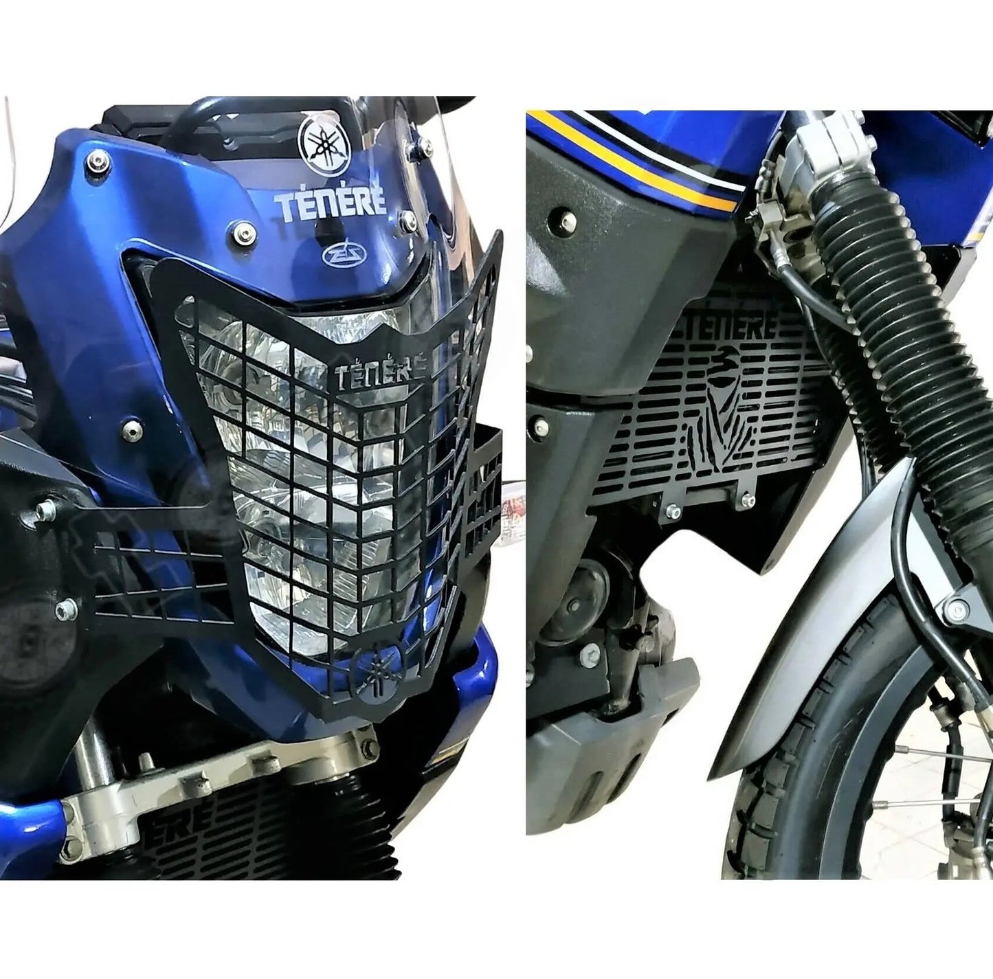 Yamaha XT660Z Super Tenere headlight guard+radiator guard set 2008-2015