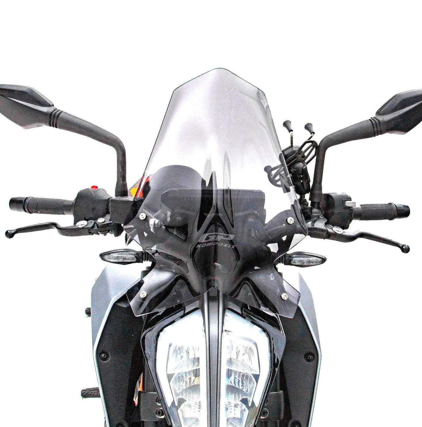 KTM Duke 390 windscreen 46 cm clear 2017-2023
