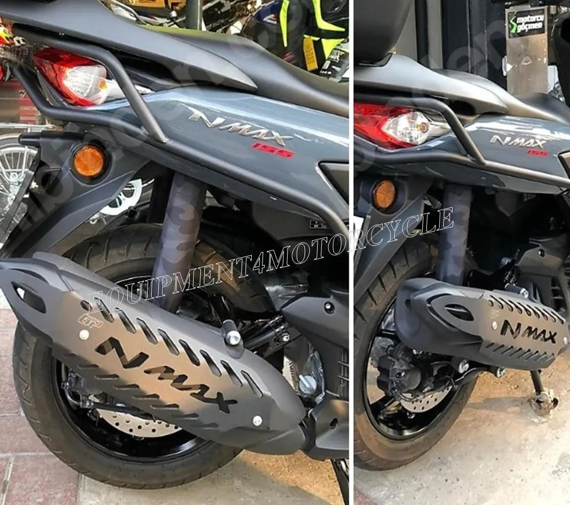 Yamaha Nmax 125 exhaust guard muffler protection 2021-2025