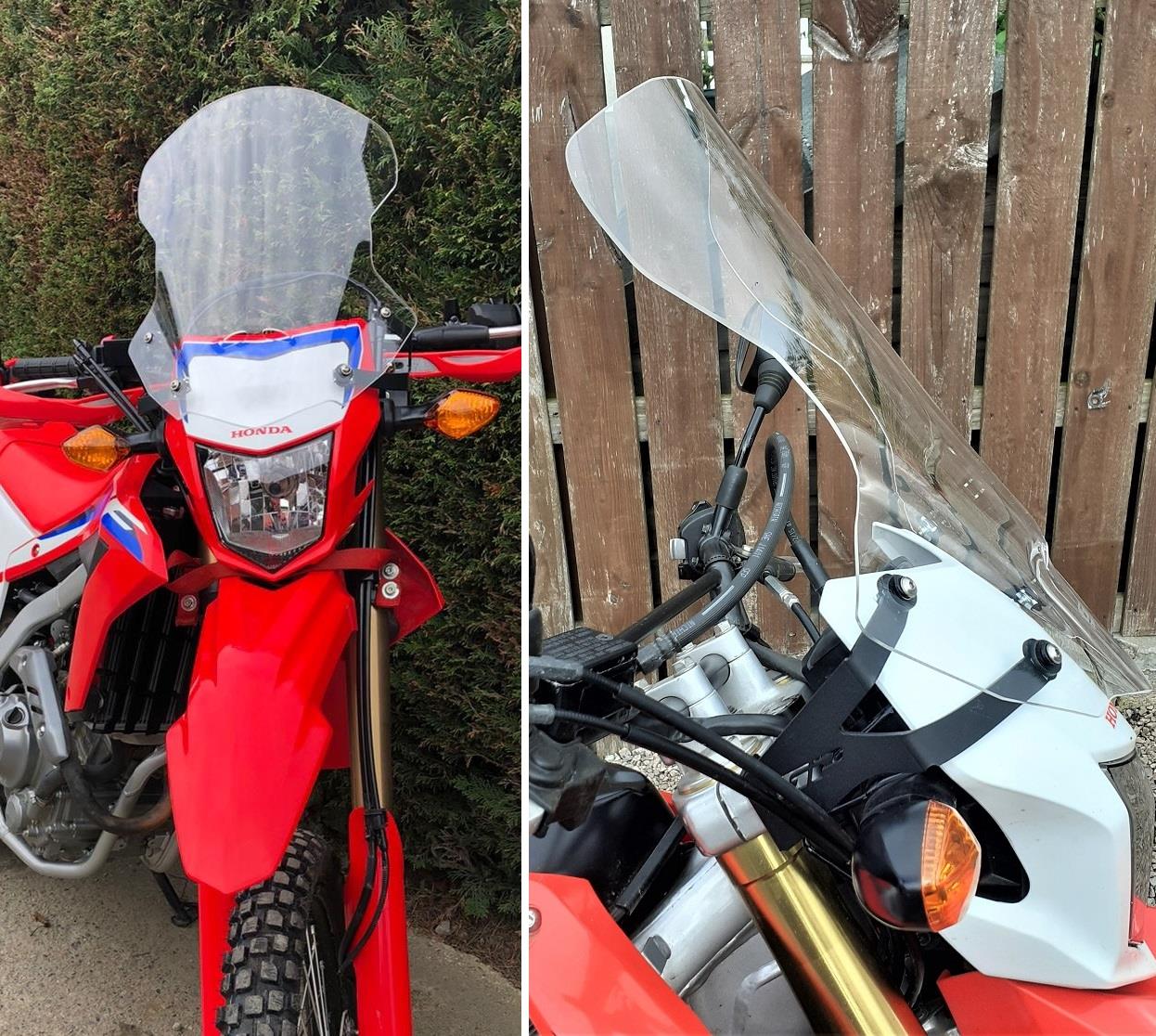 Windscreen for Honda 250L Clear 48 cm