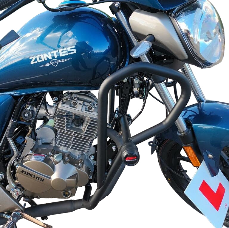 Zontes Mantis 125 Crash Bars and Sliders Mantis 125 Engine Guards Sliders 16-19