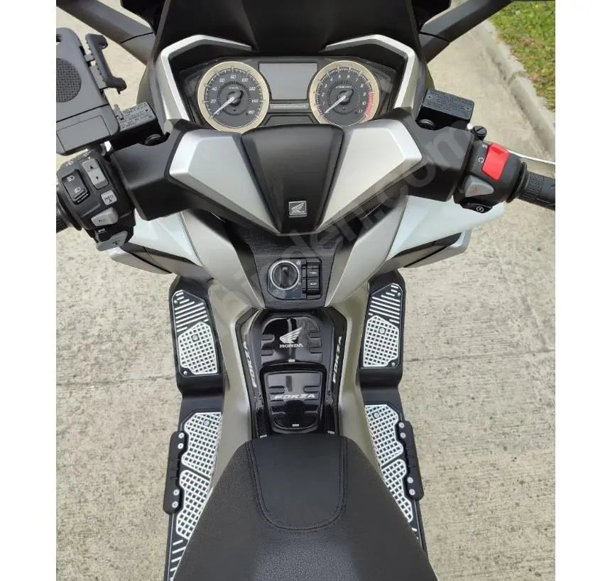 Honda Forza 125/250/300/350 footrests aluminum mats floorboard pads pairs 18-25