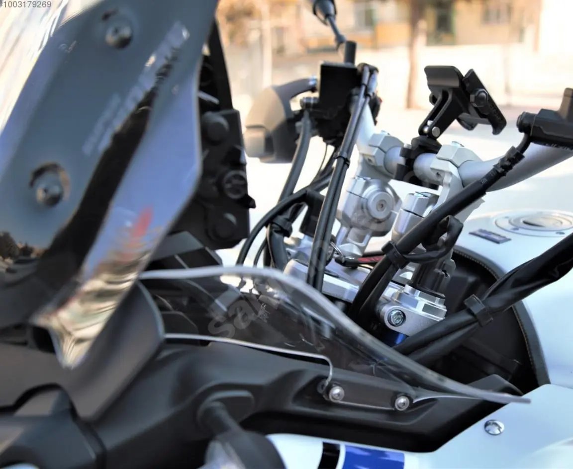 Yamaha XT1200Z Super Tenere Side wind deflectors pair dark smoke 2010-2013