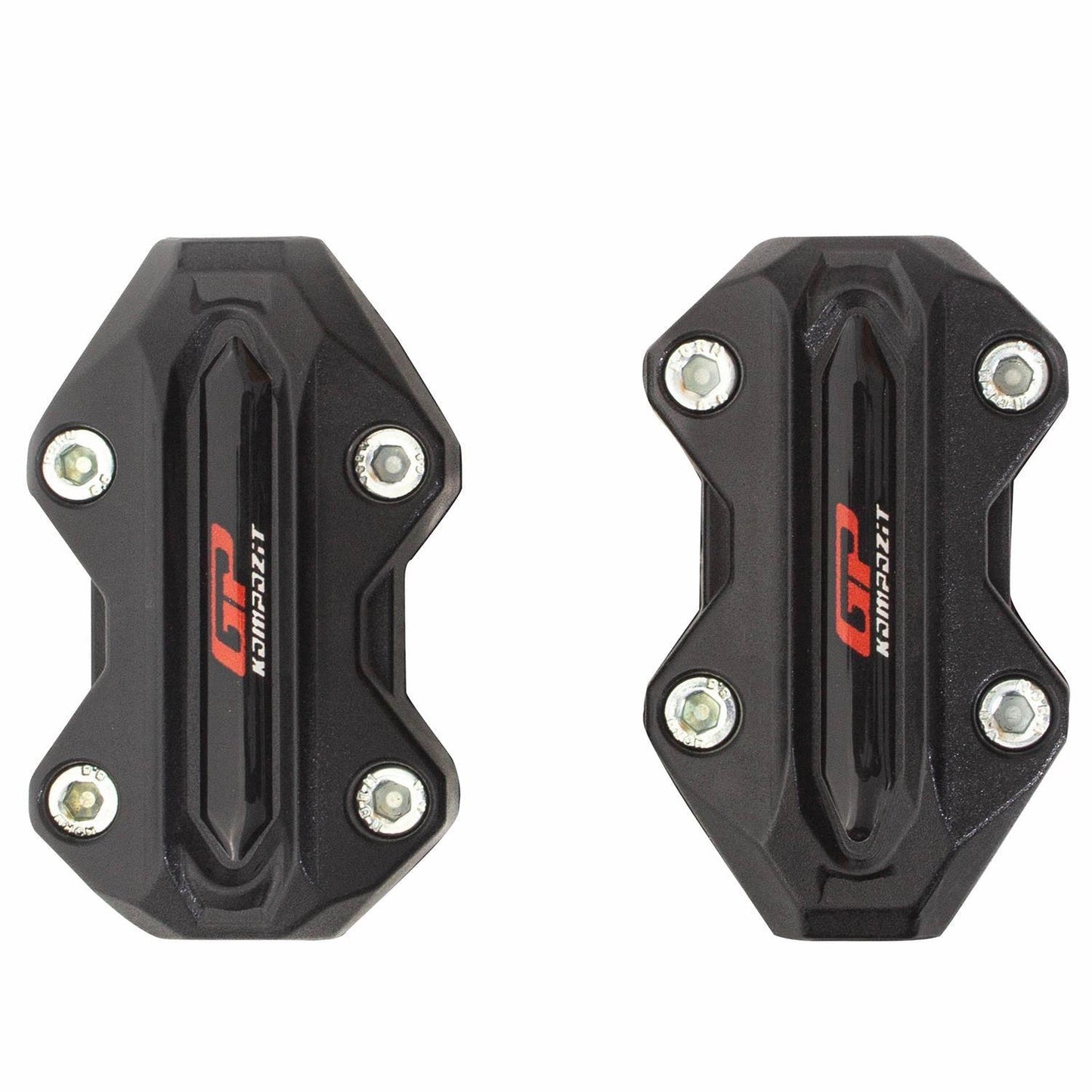Crash Bar Bumpers Block Pair Protectors between 21-25 mm bars