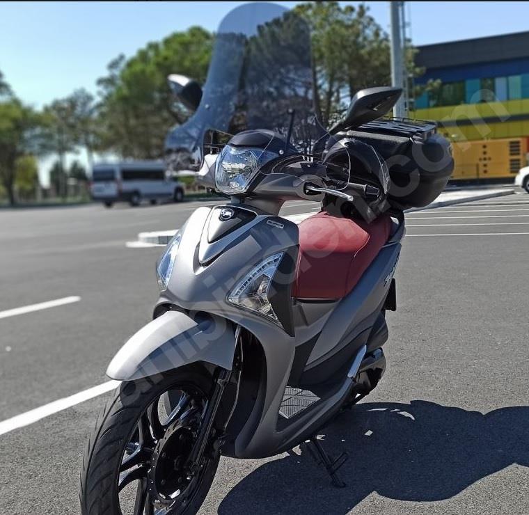 SYM Symphony 125 windscreen smoke 2015-20