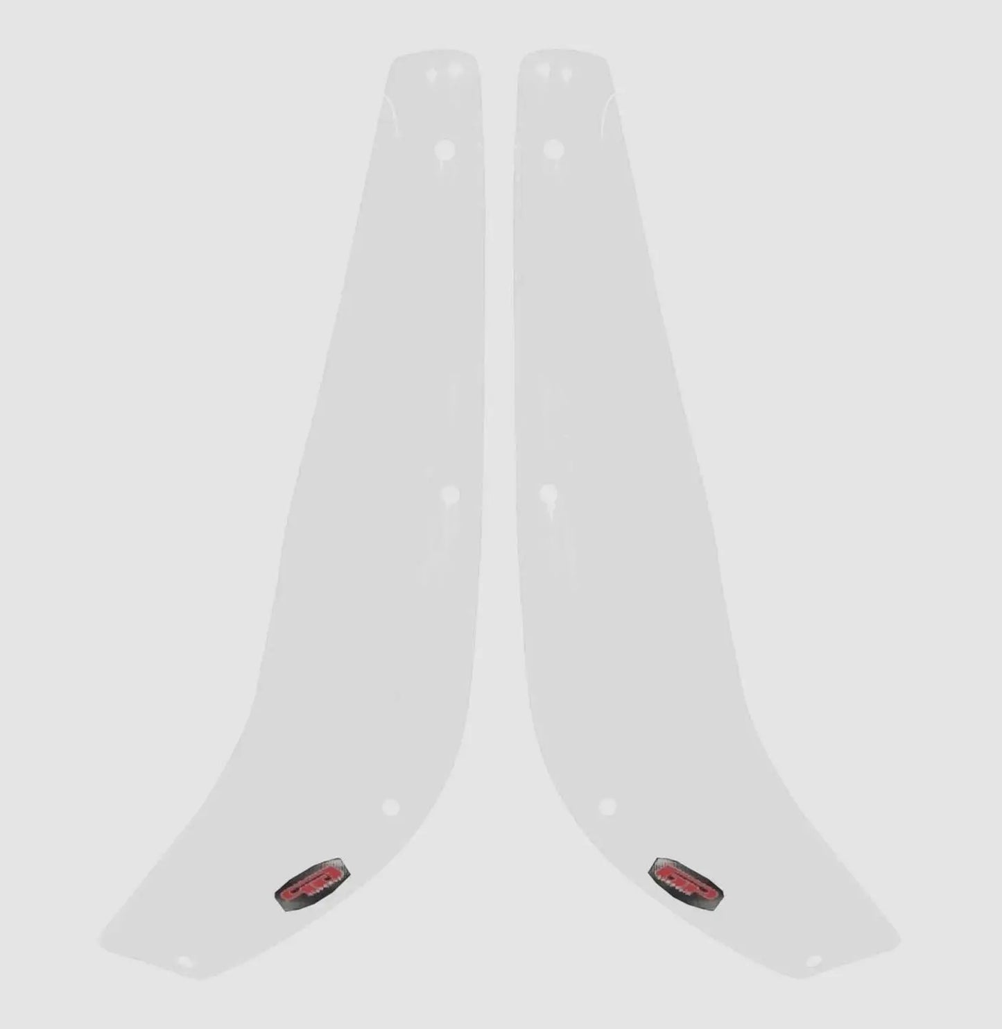 Honda CRF250 Rally Leg Guards Wind Deflectors Clear 2017-2020