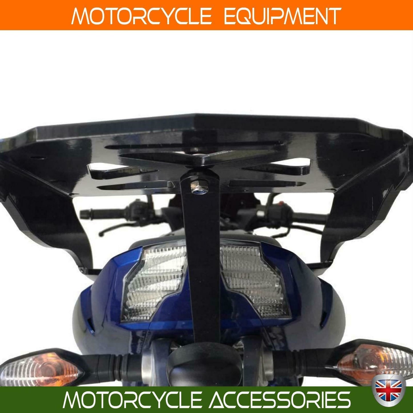 Bajaj Pulsar NS 200 topcase carrier luggage rack black