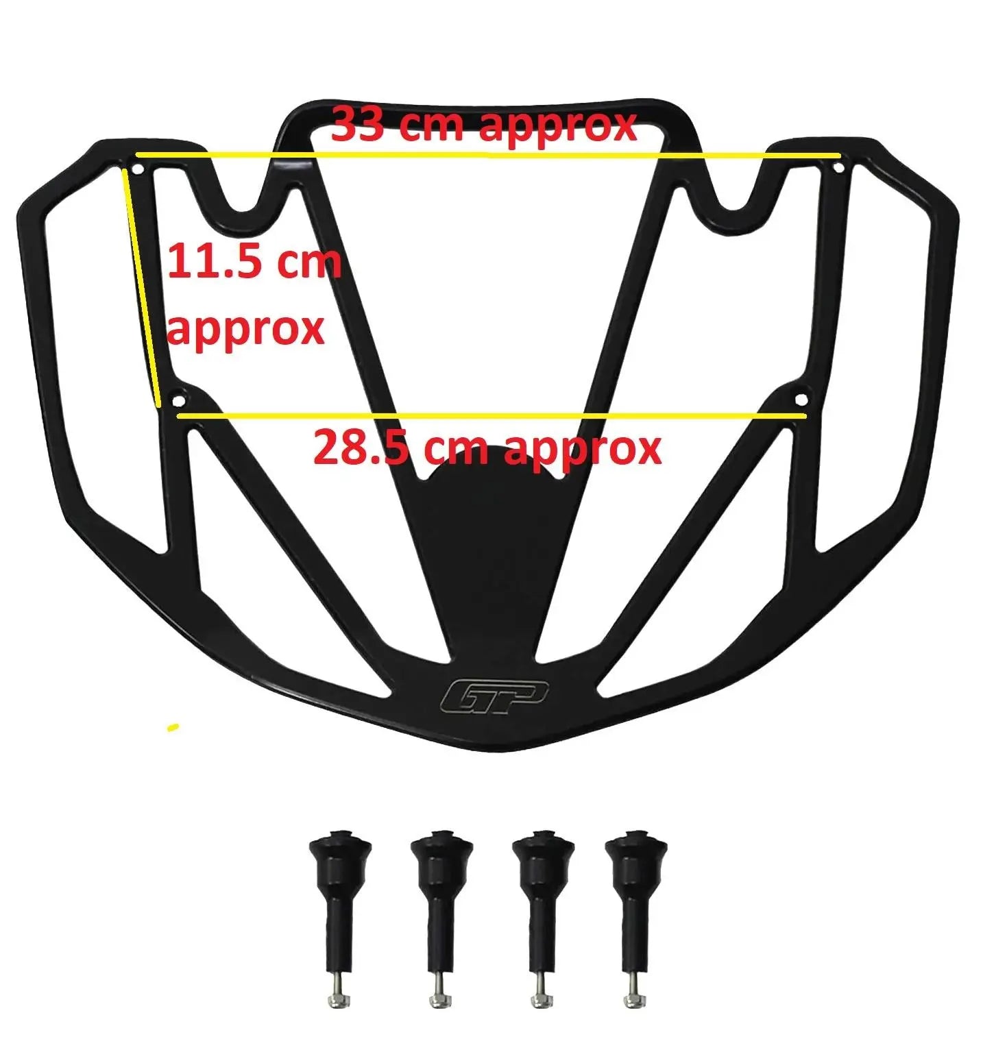 Storage Extra Luggage Shelf Expansion Cargo Rack for Yamaha 30 LT top box