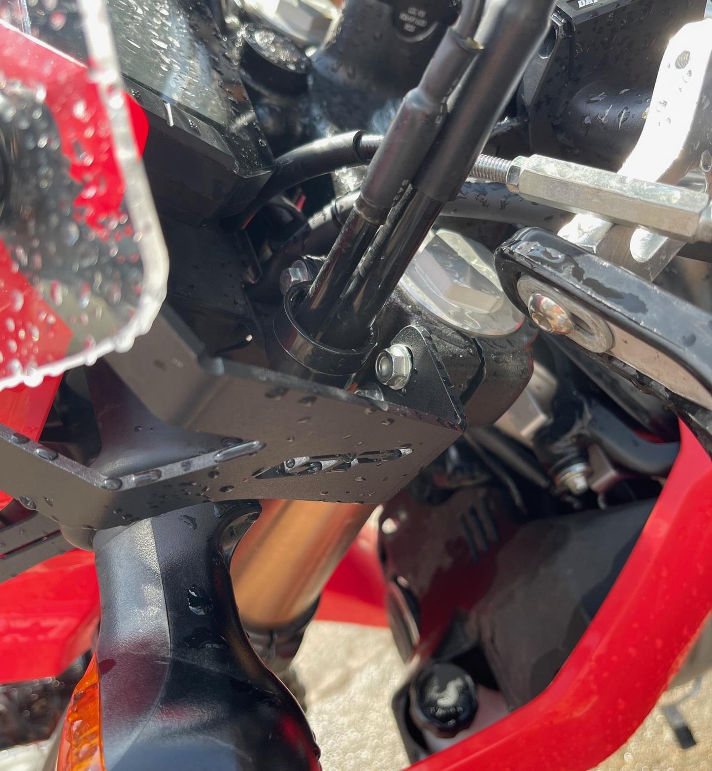 CRF300L CRF250L Windscreen Smoke 48 cm 2012-2026