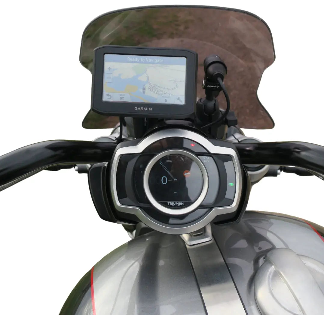 Triumph Rocket3R/Rocket3GT windscreen 46 cm smoke 2020-2024