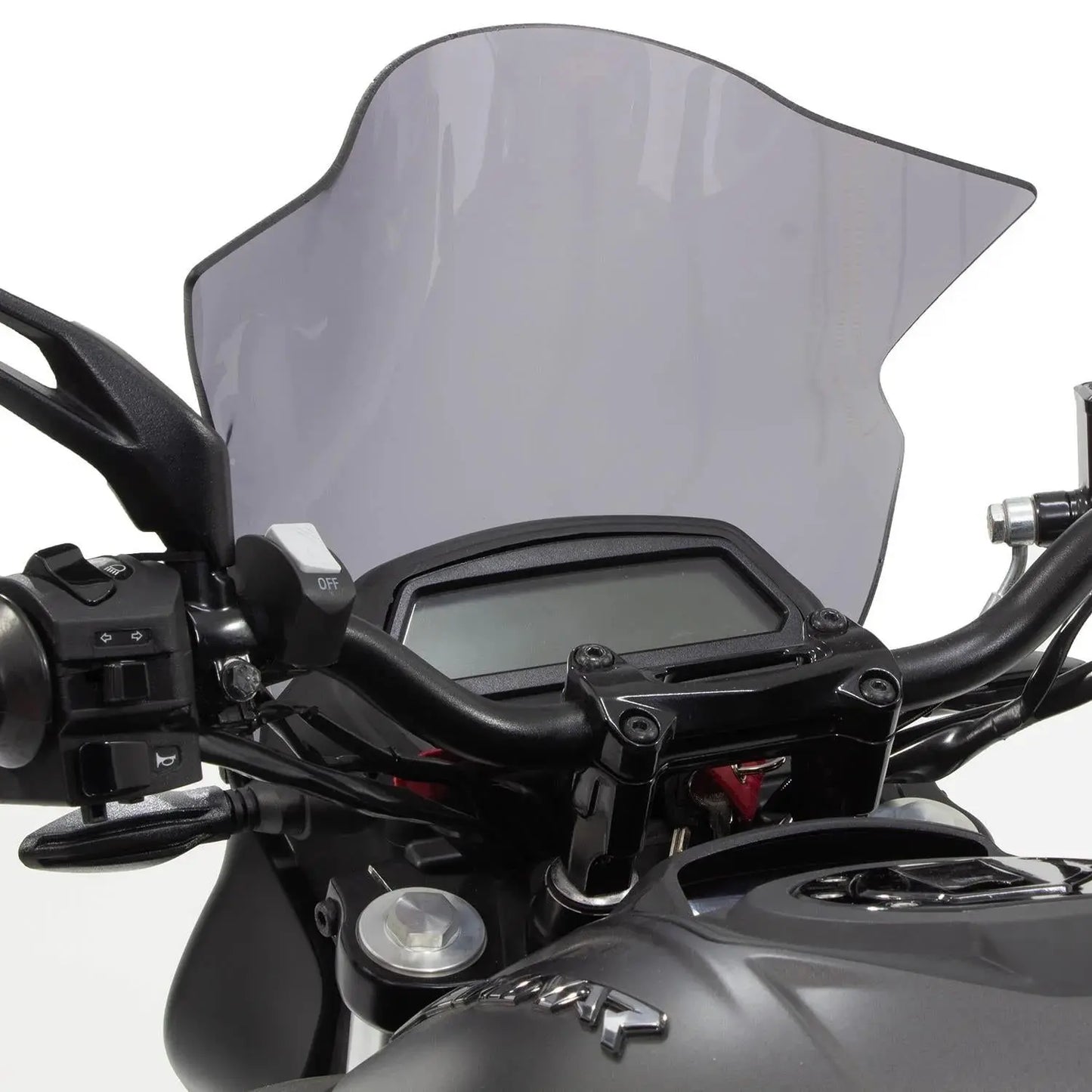 Bajaj Dominar 250/400 windscreen smoke 37 cm 2017-2024