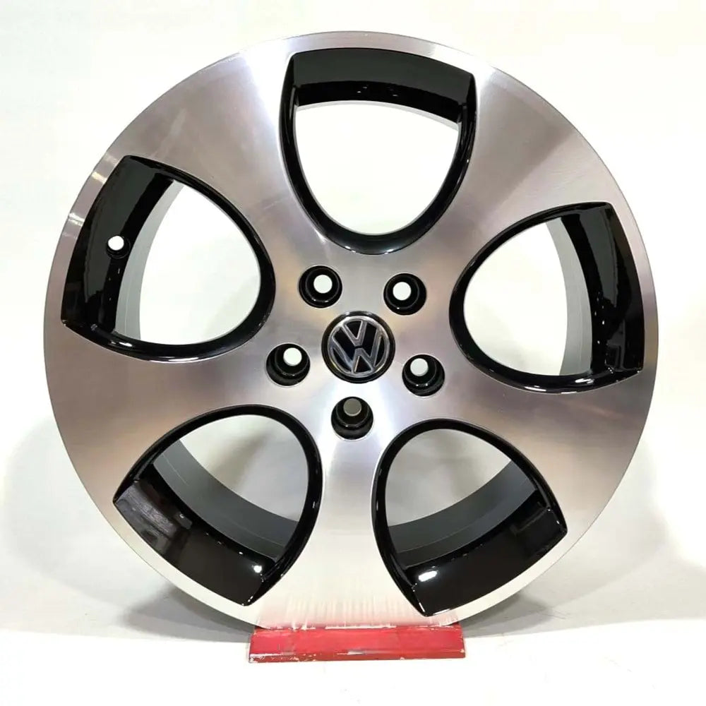 17” VW Golf MK5 GTI Monza Style Alloy Wheels - Black - Fit Volkswagen Golf 5x112