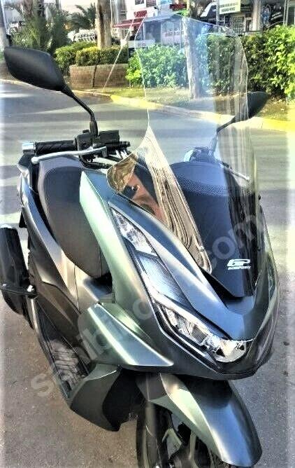 Honda PCX125 2021-2022 windscreen clear 70 cm