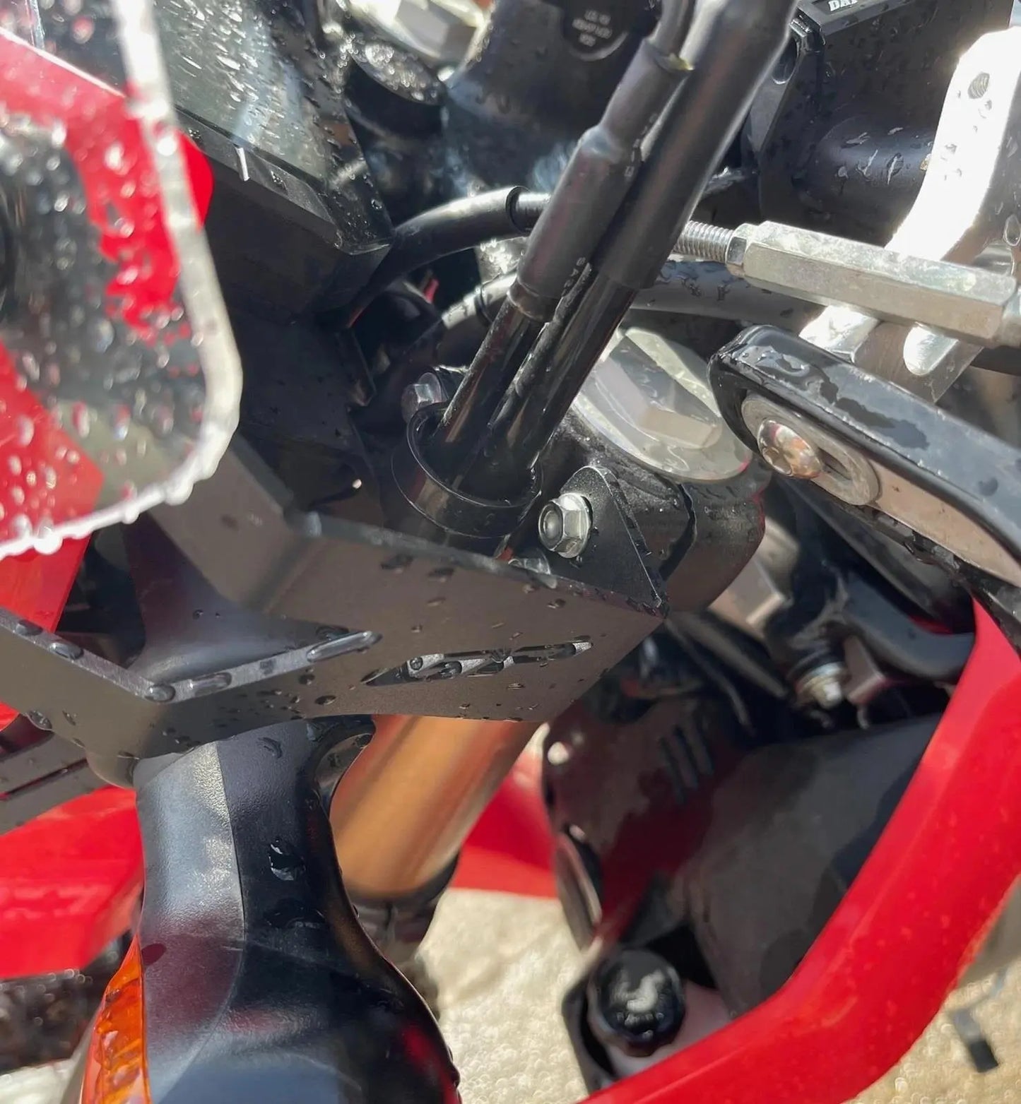 CRF300L CRF250L Windscreen Dark Smoke 48 cm 2012-2026