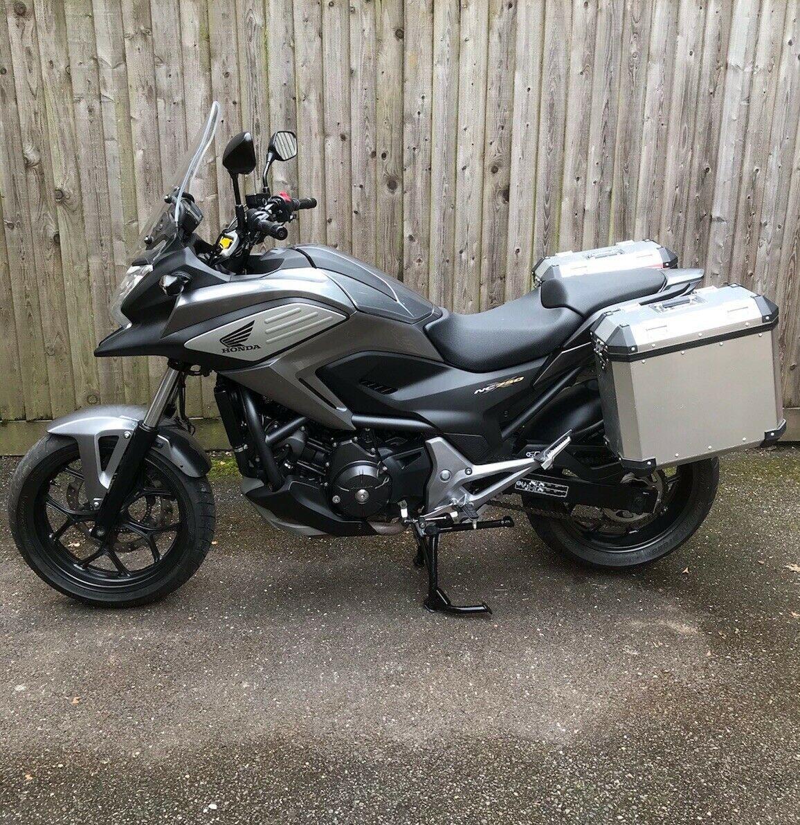 Honda NC750X pannier rack pair set 12 - 22