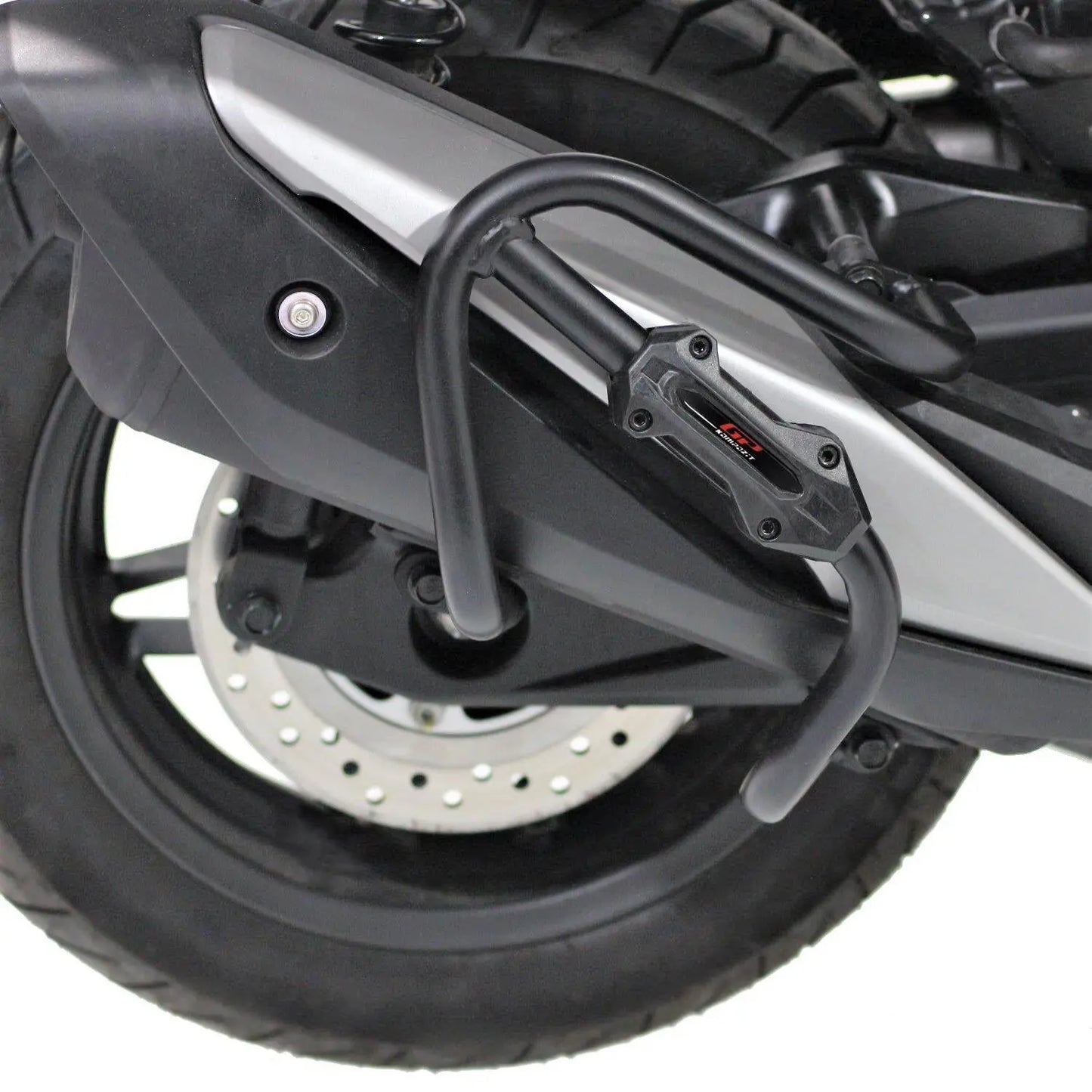 Honda Forza 300/350 exhaust guard+slider protection 2018-2024