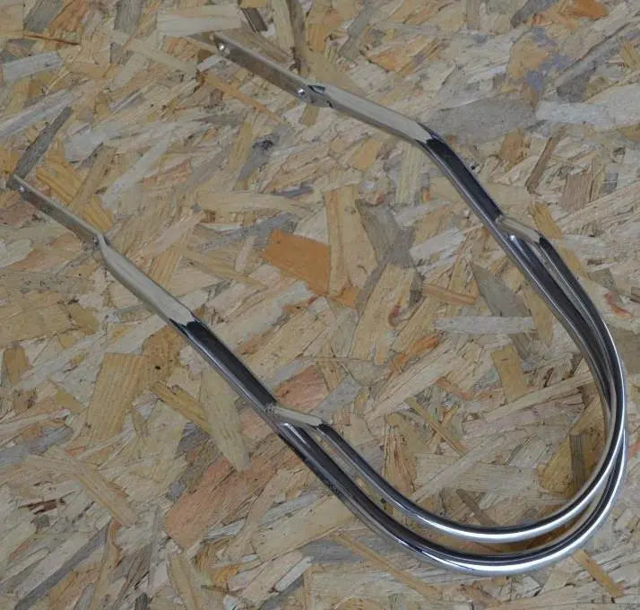 Yamaha XVS 650/1100 Drag Star front fender chrome bumper trim rail