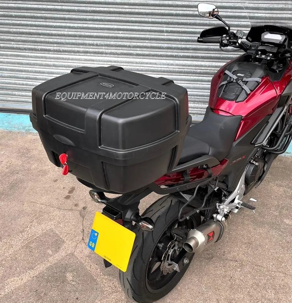 extra large motorcycle trunk top case for 2 helmets Top box 52 L motorcycle topbox fits 2 helmets