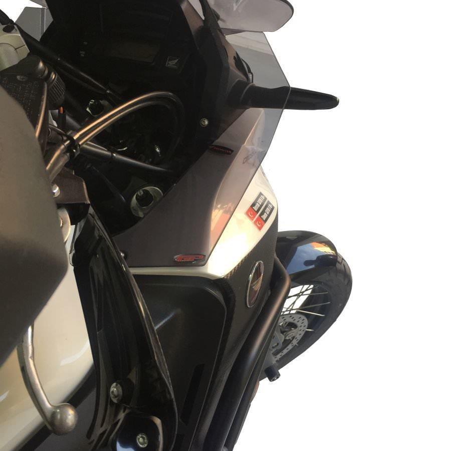 Honda VFR 1200X Crosstourer smoke side wind deflector pair set 12-15