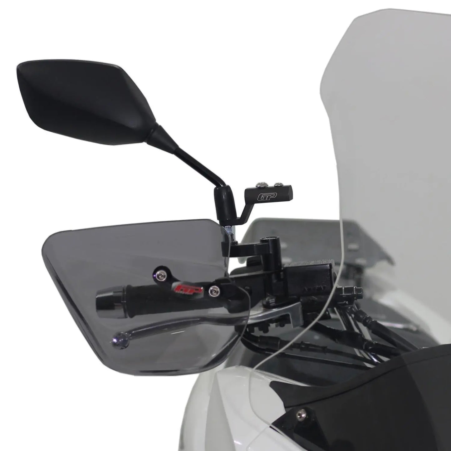 Universal Motorcycle Mirror Mount Clamp Bracket Holder 10mm For Phone GPS SATNAV