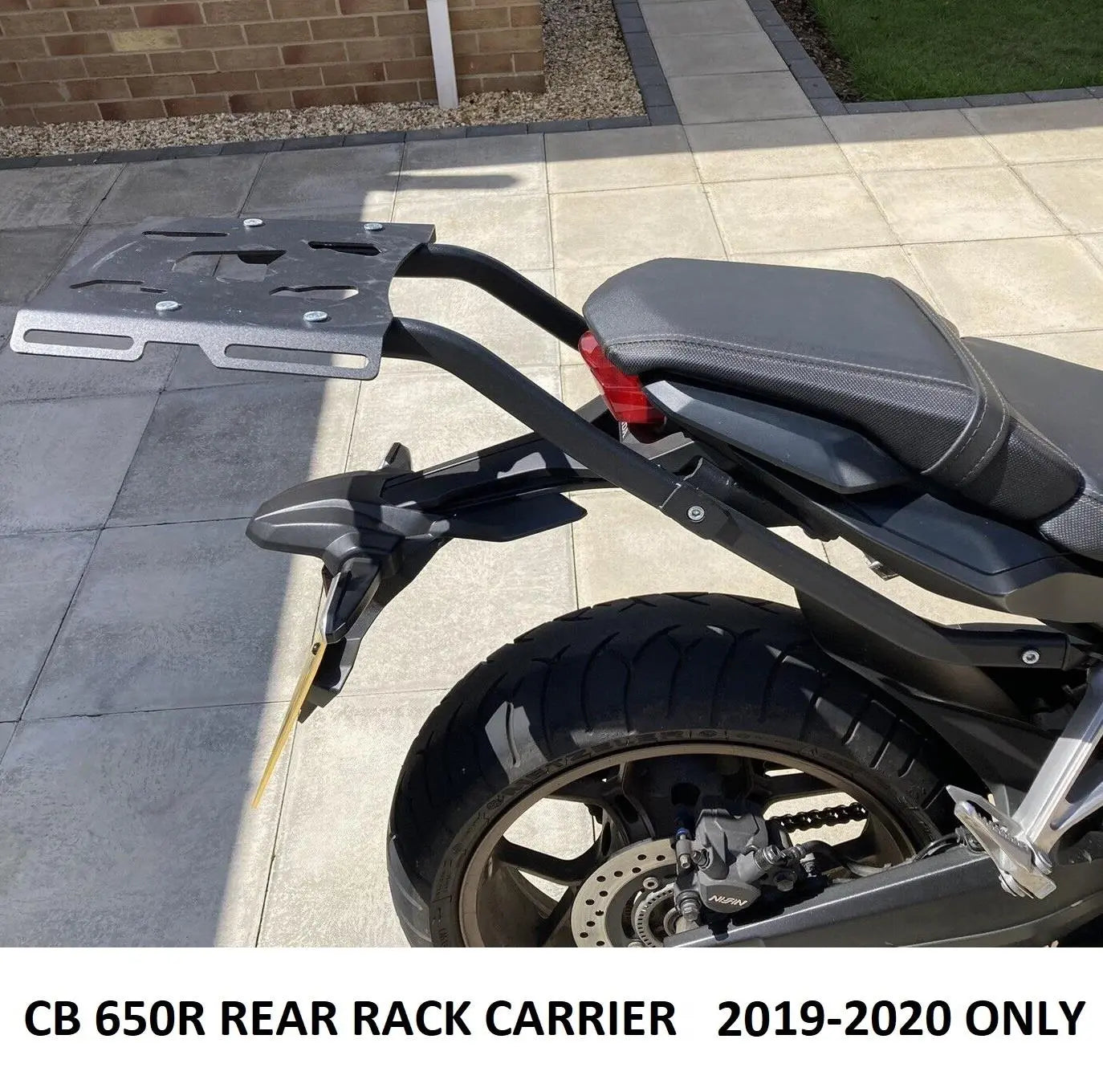 Honda CB650R rear rack with plate compatible 2019-20 only