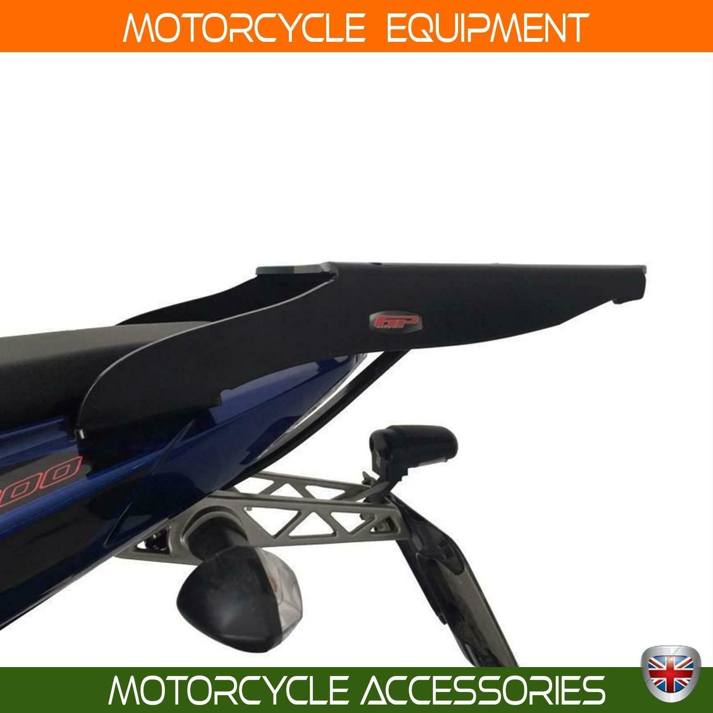 Bajaj Pulsar NS 200 topcase carrier luggage rack black