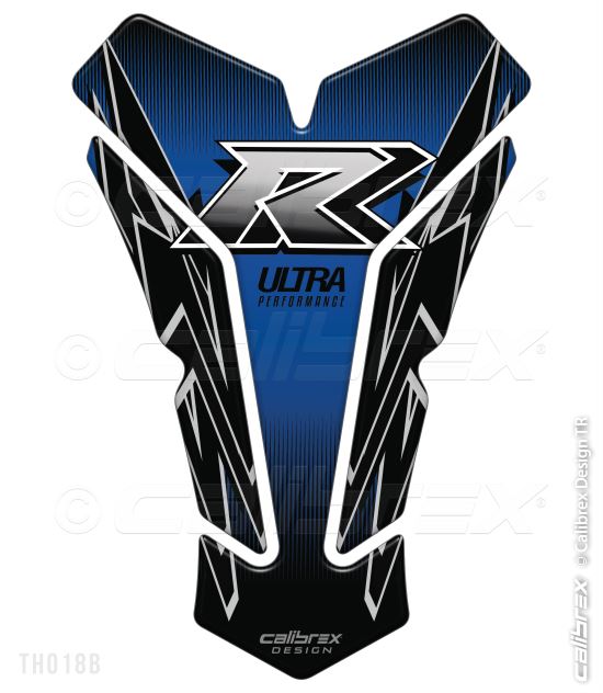 HONDA CBR 600RR 900RR 1000RR BLUE TANK PAD CALIBREX DESIGN
