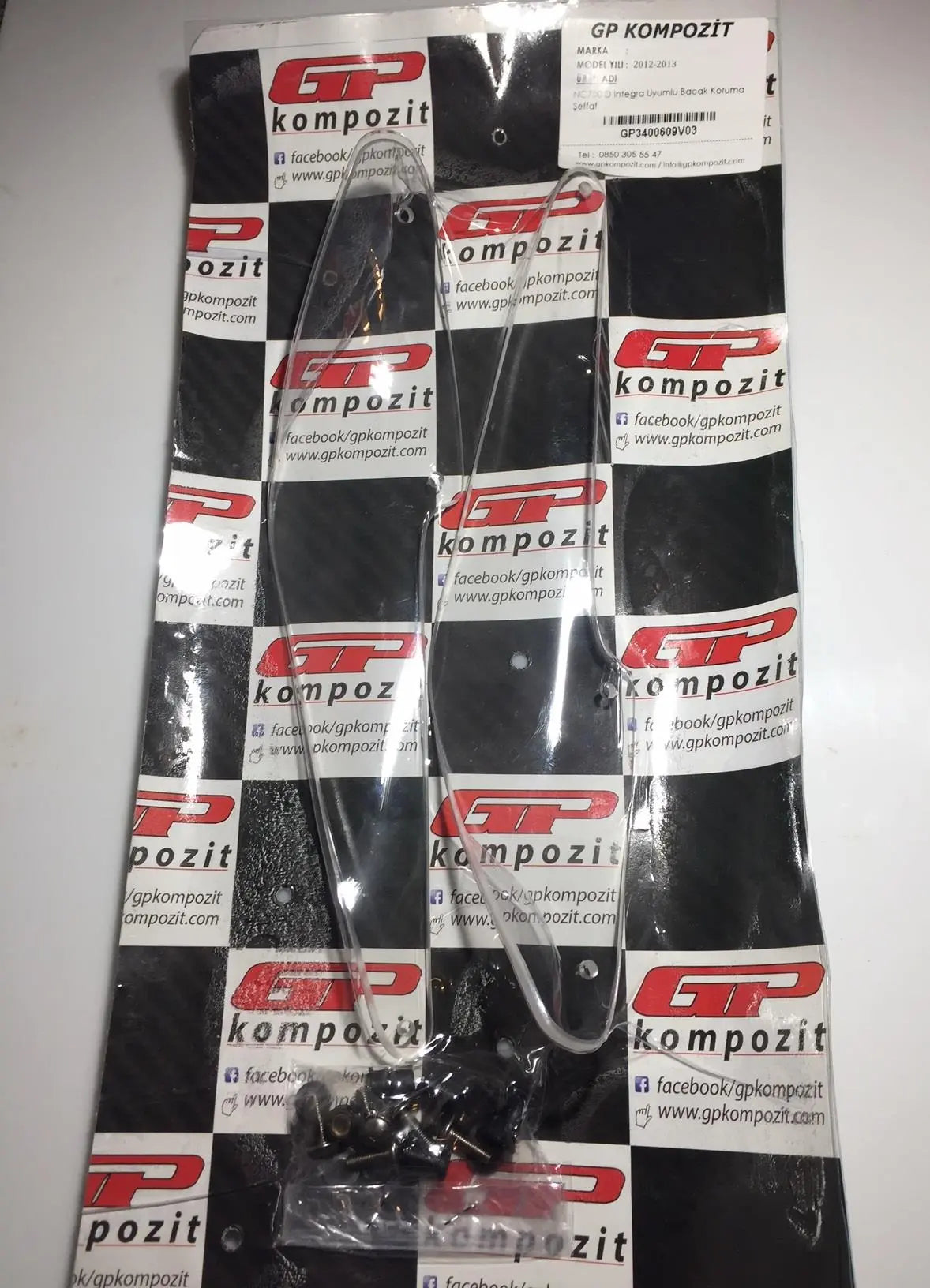 Honda NC700D Integra Side Leg Deflectors Guards 2012-2013 ONLY