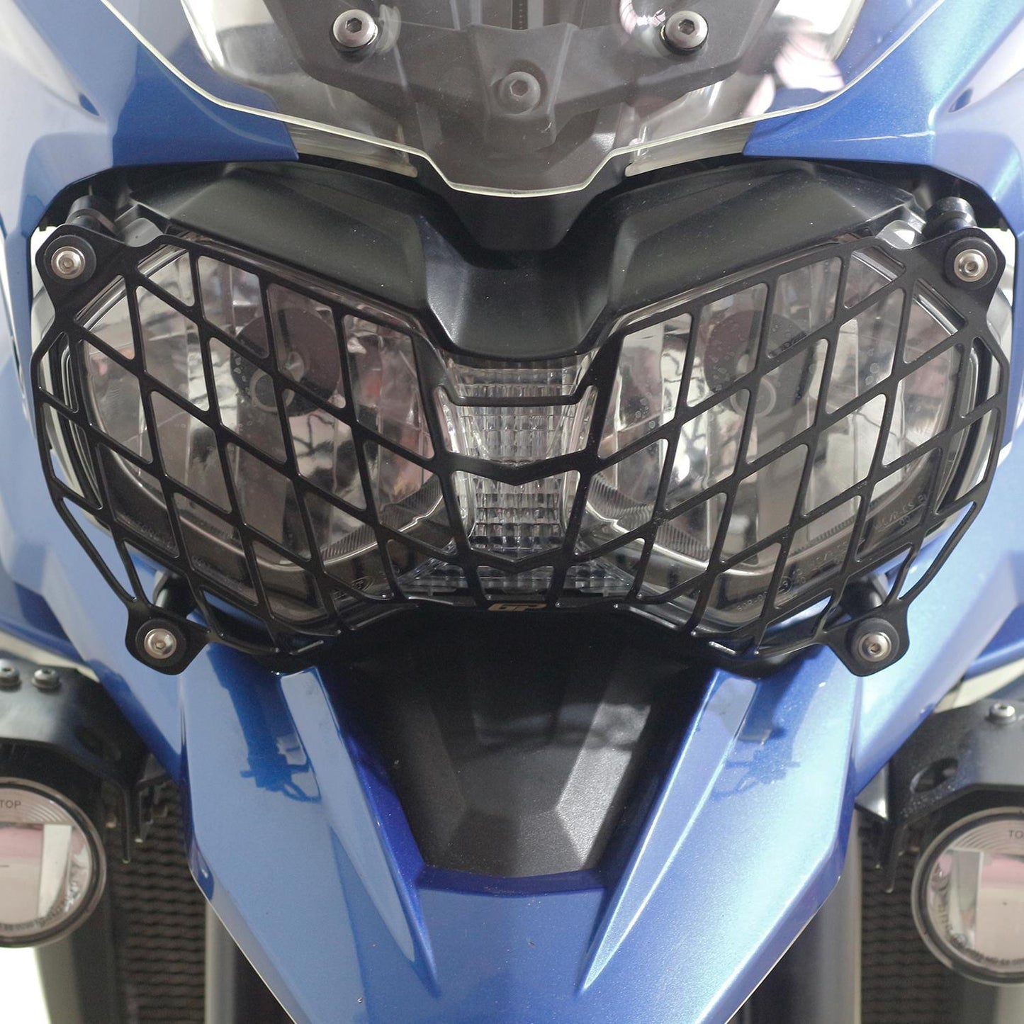 Triumph Tiger800 headlight guard aluminum protector 10-17