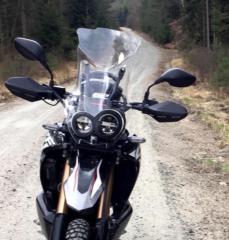 Windscreen for Honda CRF 250/300 Rally 59 cm Clear 2017-2025