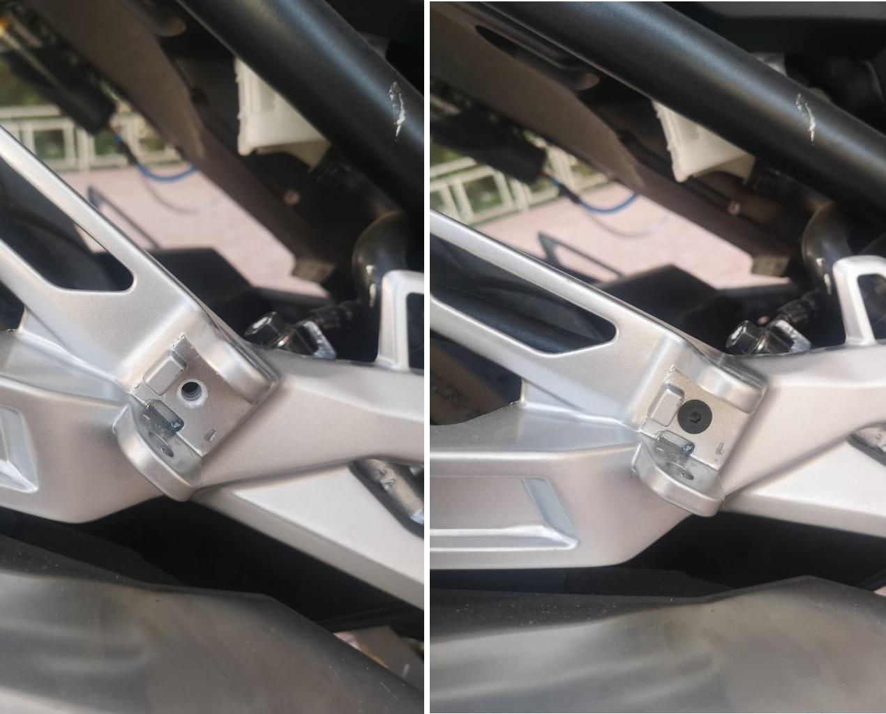 Honda NC750X pannier racks and rear rack set 21-23