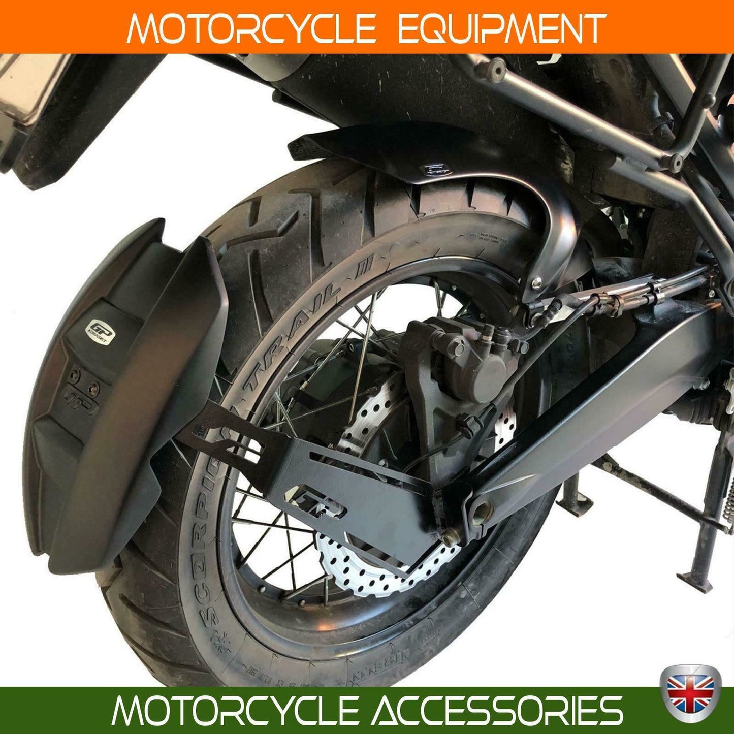 Yamaha XT1200Z Super Tenere rear fender splash guard 2010-20 *DEFECTIVE ITEM