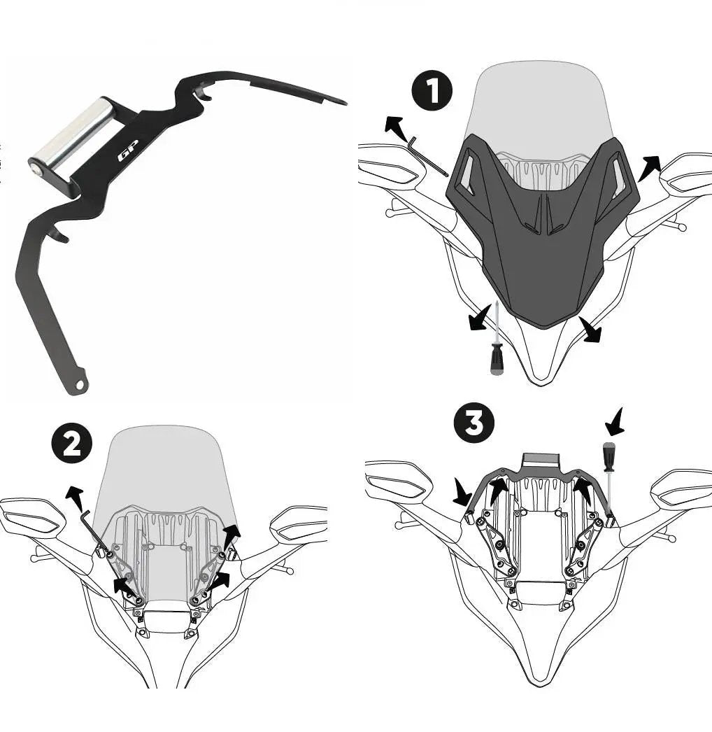 Forza125 GPS bracket SAT NAV phone holder 2021-2025