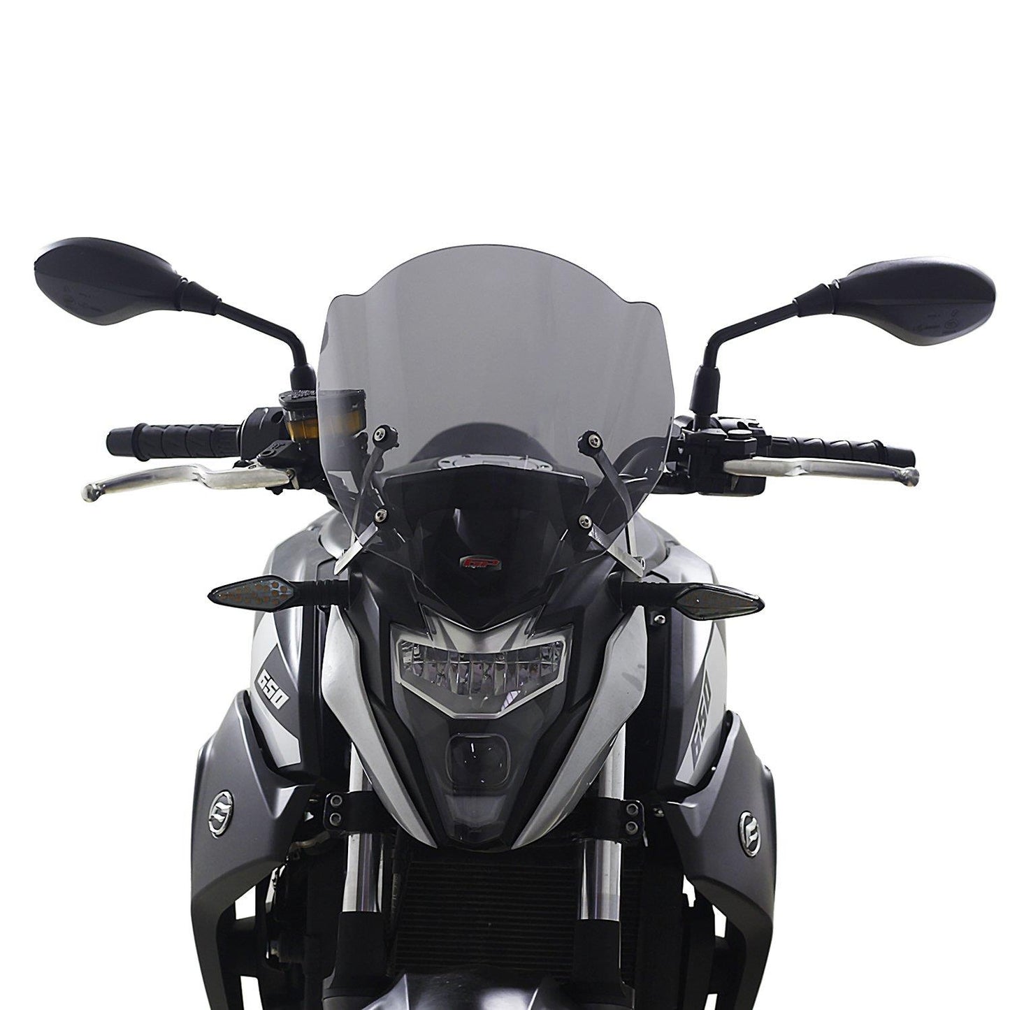 CF MOTO 650NK 400NK smoke 34 cm windscreen 18-21